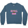 softball mom glitter Crewneck Sweatshirt