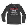 Smartass January Girl Long Sleeve Shirts