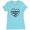 coming soon Ladies Fitted T-Shirt