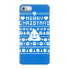 funny ugly christmas smiley emoticon iPhone 7 Case