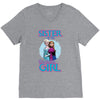 sister of the birthday girl V-Neck Tee