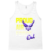 proud air force dad Tank Top
