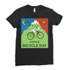 Bicycle Day t-shirt   1943 vintage (albert hofmann lsd) Ladies Fitted T-Shirt
