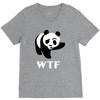 wtf panda V-Neck Tee