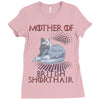 mother of british shorthair Ladies Fitted T-Shirt