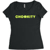 Chookity Women's Triblend Scoop T-shirt