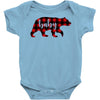 baby christmas bear Baby Bodysuit