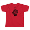 Flipping Someone Off Toddler T-shirt