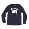 fighting mixed martial arts fist Long Sleeve Shirts