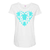 sea turtle sea life Maternity Scoop Neck T-shirt