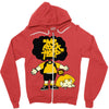 we rock hard Zipper Hoodie