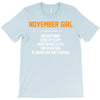 November Girl Hated By Many T-Shirt