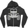 jeep wrangler Zipper Hoodie