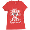 sorry this girl is already taken by a super sexy july boyfriend Ladies Fitted T-Shirt