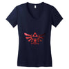 Zelda Galaxy Women's V-Neck T-Shirt