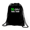 zombie fast food  funny Drawstring Bags