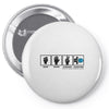 rock paper scissors hadouken Pin-back button