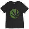 cannabis finger printing V-Neck Tee