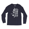 spaceship timeline funny  sci fi star retro wars trek joke cool Long Sleeve Shirts