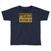 caution skinhead, ideal birthday gift or present Toddler T-shirt