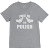 trust me i'm polish V-Neck Tee