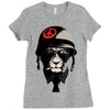 lion Ladies Fitted T-Shirt