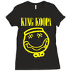 king of grunge Ladies Fitted T-Shirt