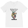 my body is a garden, not a graveyard V-Neck Tee