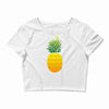 pineapple christmas tree Crop Top