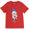 drugs free V-Neck Tee