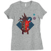 red xiii Ladies Fitted T-Shirt