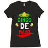 cinco de mayo fiesta mexican holiday Ladies Fitted T-Shirt