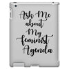 Women, love, Rights, Feminism, Feminist, Female, Funny, Woman, Girl Po iPad 3 and 4 Case