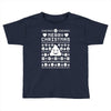 funny ugly christmas smiley emoticon Toddler T-shirt
