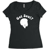 got soul funny retro funk disco afro 70s boogie soul new york Women's Triblend Scoop T-shirt