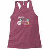 do more makes you happy skateboard Racerback Tank