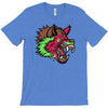 pink punk wolf T-Shirt
