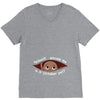 October Peeking Out Baby Boy V-Neck Tee
