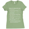 rules for dating my son Ladies Fitted T-Shirt