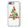 christmas tree made of bells stocking santa iPhone 8 Plus