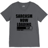 sarcasm now loading (2) V-Neck Tee