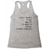 intelligence is the ability to adapt to change Racerback Tank