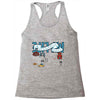 my upside down life Racerback Tank