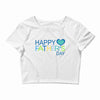happy father day Crop Top