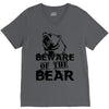 Beware Of The Bear V-Neck Tee