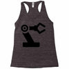 black robot Racerback Tank