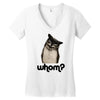 owl whom Women's V-Neck T-Shirt