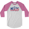 best american dad 3/4 Sleeve Shirt