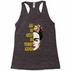 ask me about my feminist agenda frida kahlo Racerback Tank