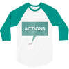louder than words 3/4 Sleeve Shirt